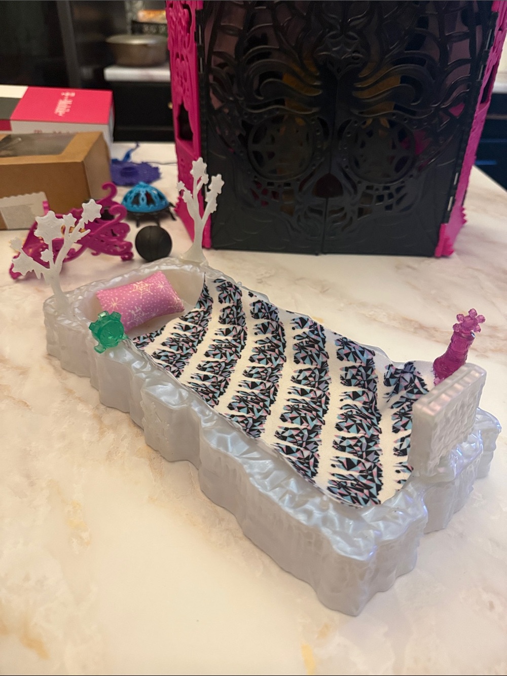 monster high abby bed set